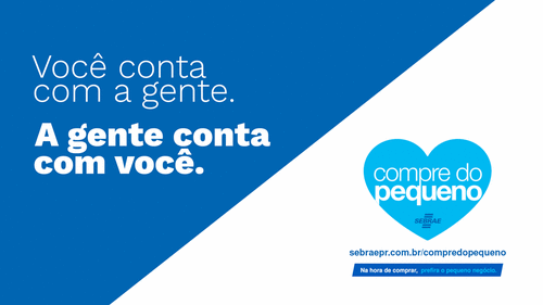 Campanha COMPRE DO PEQUENO!