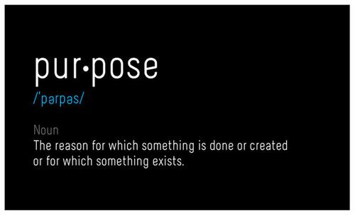 Você sabe o que, de fato, é propósito?