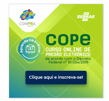 COPE - Curso Online Pregão Eletrônico